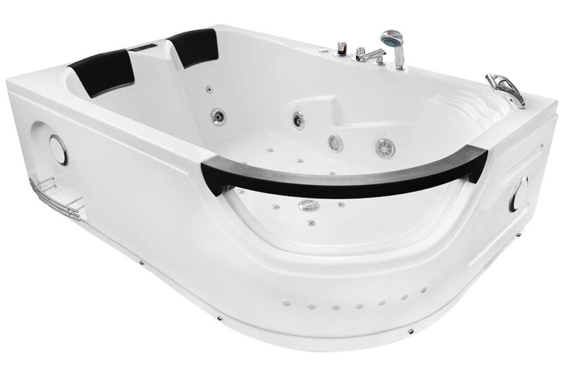 M-SPA - Hidromasszázs kád 665 balra 180 x 120 x 66 cm