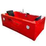 M-SPA - RED SPA fürdőkád hidromasszázs káddal 180 x 92 x 60 cm